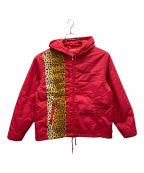 SUPREMEシュプリーム）の古着「Cheetah Hooded Station Jacket」｜レッド