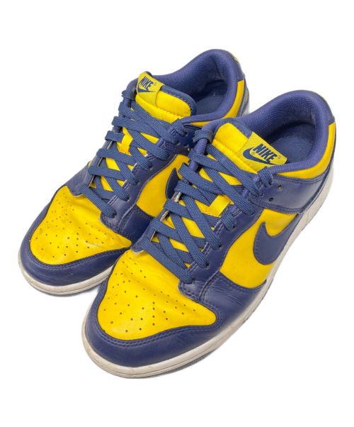 NIKE（ナイキ）NIKE (ナイキ) DUNK LOW ネイビー×イエロー サイズ:27.5の古着・服飾アイテム