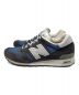 NEW BALANCE (ニューバランス) ローカットスニーカー ネイビー サイズ:27：10000円