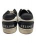 中古・古着 CELINE (セリーヌ) Trainer Low Lace-Up ホワイト×ブラック サイズ:41：20000円