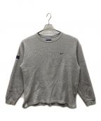 DESCENDANTディセンダント）の古着「WAFFLE L/S ロングスリーブカットソー」｜グレー