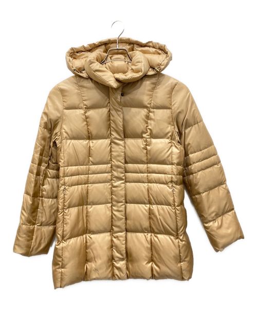 BURBERRY LONDON（バーバリーロンドン）BURBERRY LONDON (バーバリーロンドン) 裏ノヴァチェックダウンコート ベージュ サイズ:11の古着・服飾アイテム