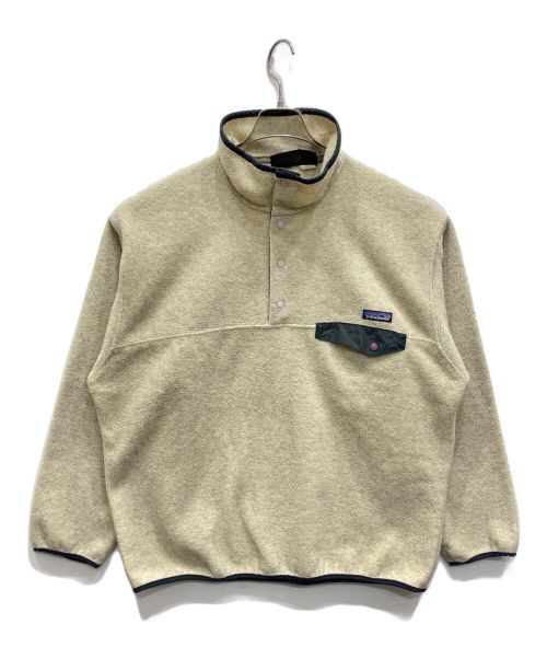 Patagonia（パタゴニア）Patagonia (パタゴニア) シンチラ スナップT プルオーバー ベージュ サイズ:Lの古着・服飾アイテム