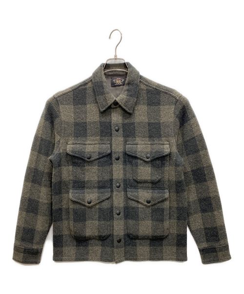 RRL（ダブルアールエル）RRL (ダブルアールエル) マッキーノクルーザージャケット オリーブ サイズ:Sの古着・服飾アイテム