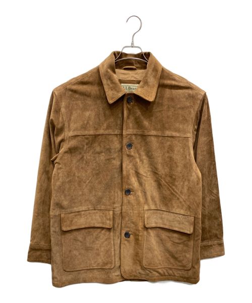 L.L.Bean（エルエルビーン）L.L.Bean (エルエルビーン) スウェードレザーカーコート ブラウン サイズ:Mの古着・服飾アイテム