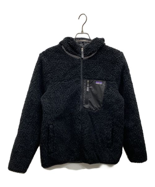 Patagonia（パタゴニア）Patagonia (パタゴニア) キッズ・リバーシブル・レディ・フレディ・フーディ ブラック サイズ:キッズ（レディースサイズ）の古着・服飾アイテム