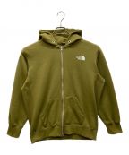 THE NORTH FACEザ ノース フェイス）の古着「SQUARE Logo FullZip」｜グリーン