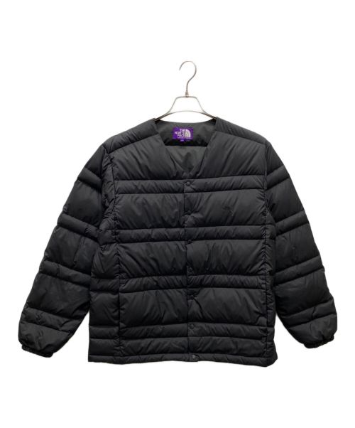 THE NORTHFACE PURPLELABEL（ザ・ノースフェイス パープルレーベル）THE NORTHFACE PURPLELABEL (ザ・ノースフェイス パープルレーベル) ダウンカーディガン ブラック サイズ:Ｌの古着・服飾アイテム