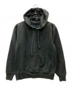 AURALEEオーラリー）の古着「SUPER MILLED SWEAT P/O PARKA」｜ブラック