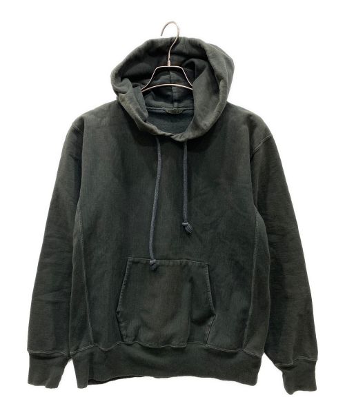 AURALEE（オーラリー）AURALEE (オーラリー) SUPER MILLED SWEAT P/O PARKA ブラック サイズ:3の古着・服飾アイテム