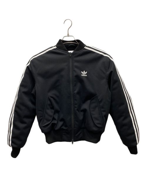 adidas Originals（アディダスオリジナル）adidas originals (アディダスオリジナル) PADDED MA1 JACKET ブラック サイズ:Sの古着・服飾アイテム