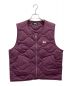 stussy（ステューシー）の古着「Recycled Nylon Liner Vest」｜パープル