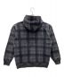 Dime (ダイム) PLAID HOODIE ブラック サイズ:M：10000円