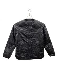 WHITE MOUNTAINEERING（ホワイトマウンテ二アニング）の古着「PRIMALOFT QUILTED SHIRT JACKET」｜ブラック