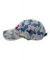 Supreme (シュプリーム) Flames Jacquard Denim Camp Cap インディゴ：9000円