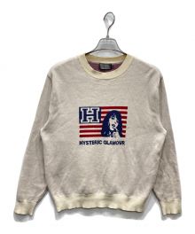 Hysteric Glamour（ヒステリックグラマー）の古着「CREW NECK KNIT」｜ベージュ