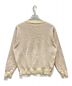 Hysteric Glamour (ヒステリックグラマー) CREW NECK KNIT ベージュ サイズ:M：16000円