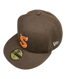 New Era×SUPREME（ニューエラ×シュプリーム）の古着「22AW S Logo キャップ」｜ブラウン