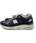 NEW BALANCE (ニューバランス) 991 V2 ローカットスニーカー ブラック サイズ:27：20000円