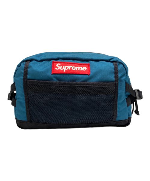 SUPREME（シュプリーム）Supreme (シュプリーム) 15FW CONTOUR HIP BAG ブルーの古着・服飾アイテム