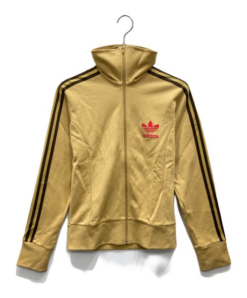 adidas（アディダス）adidas (アディダス) トラックジャケット ブラウン サイズ:Sの古着・服飾アイテム