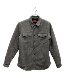 SUPREME（シュプリーム）の古着「FLANNEL SHERPA SHIRT」｜グレー