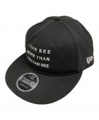 New Era×UNDERCOVERニューエラ×アンダーカバー）の古着「I CAN SEE MORE YOU CAN SEE CAP」｜ブラック