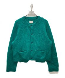 stein（シュタイン）の古着「Kid Mohair Cardigan」｜グリーン