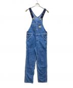 Carhartt WIPカーハート ワークインプログレス）の古着「BIB OVERALL」｜ブルー