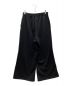 LAD MUSICIAN (ラッドミュージシャン) LOOP BACK CLOTH WIDE FLARE PANTS ブラック サイズ:46：20000円