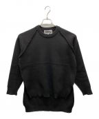 CDGシーディージー）の古着「OUTSIDE SEAM LONG BACK PULLOVER」｜ブラック