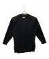 CDG (シーディージー) OUTSIDE SEAM LONG BACK PULLOVER ブラック サイズ:S：19000円