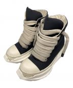 RICK OWENS DRKSHDWリックオウエンス ダークシャドウ）の古着「JUMBO LACES ABSTRACT SNEAK」｜ブラック