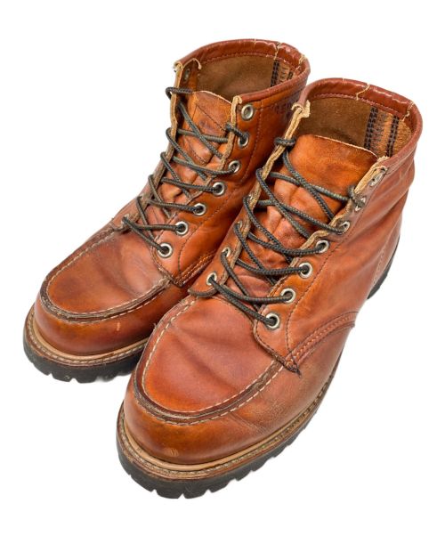 RED WING（レッドウィング）RED WING (レッドウィング) Classic Work 6inch Moc-toe ブラウン サイズ:6の古着・服飾アイテム