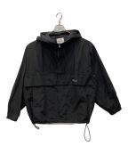 COOTIE PRODUCTIONSクーティープロダクツ）の古着「N/L/C Weather Cloth Anorak Hoodie」｜ブラック