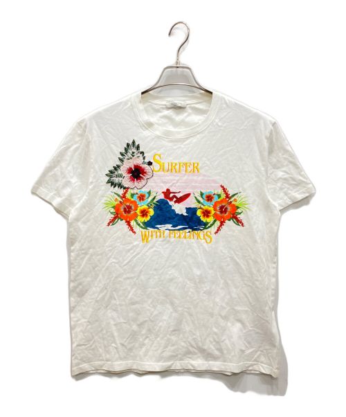 VALENTINO（ヴァレンティノ）VALENTINO (ヴァレンティノ) SURFER TEE ホワイト サイズ:Mの古着・服飾アイテム