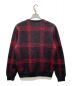 Supreme (シュプリーム) 14AW Plaid Mohair Cardigan ブラック×レッド サイズ:M：18000円