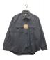 gold（ゴールド）の古着「CHAMBRAY L/S WORK SHIRT BLEACH」｜ブラック