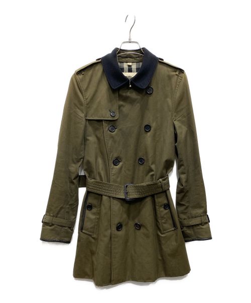 BURBERRY LONDON（バーバリーロンドン）BURBERRY LONDON (バーバリーロンドン) トレンチコート グリーン サイズ:46Rの古着・服飾アイテム