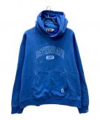 A BATHING APEアベイシングエイプ）の古着「RELAXED FIT PULLOVER HOODIE」｜ブルー