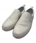 COOTIE × Tomo&Coクーティー トモアンドシーオー）の古着「Leather Slipon Shoes」｜ホワイト