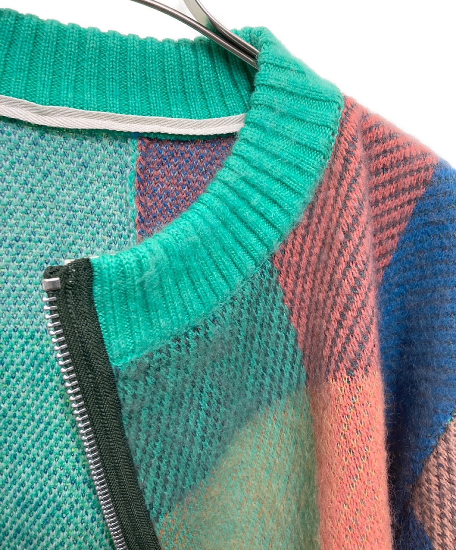 Sacai(サカイ) Wool Knit Blouson ニットブルゾン 810810.co.jp