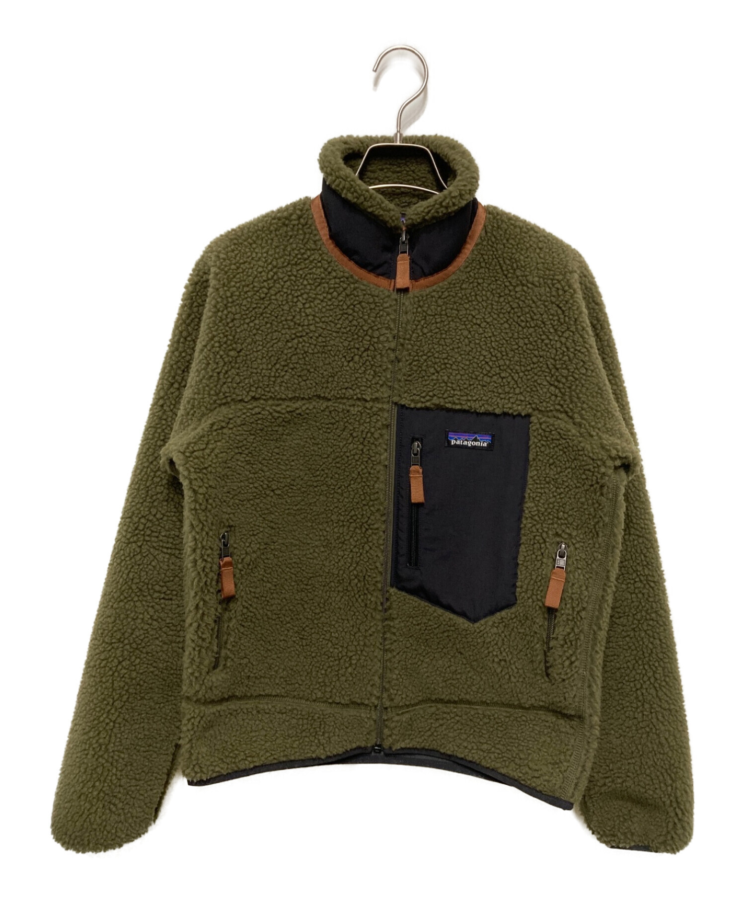 Patagonia (パタゴニア) クラシックレトロXジャケット オリーブ サイズ:XXS