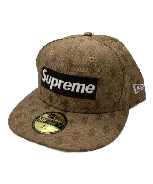 SUPREME（シュプリーム）SUPREME×NEWERA (シュプリーム × ニューエラ) Monogram Box Logo Cap ブラウン サイズ:SIZE 7 1/4の古着・服飾アイテム