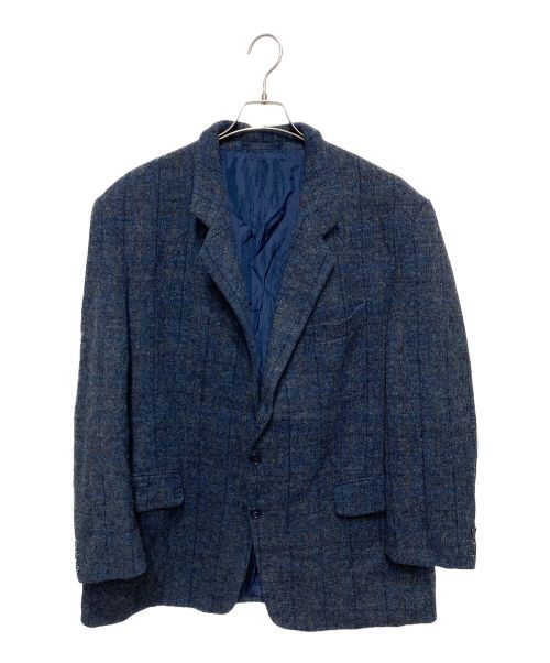 Harris Tweed（ハリスツイード）Harris Tweed (ハリスツイード) ツイードジャケット ブルー サイズ:28の古着・服飾アイテム