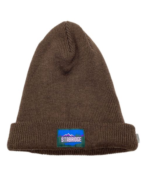 STABRIDGE（スタブリッジ）STABRIDGE (スタブリッジ) the Beanie ブラウンの古着・服飾アイテム