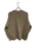 MARKA (マーカ) CUT/OFF CREW NECK - angola sheep pile ブラウン サイズ:M：7800円