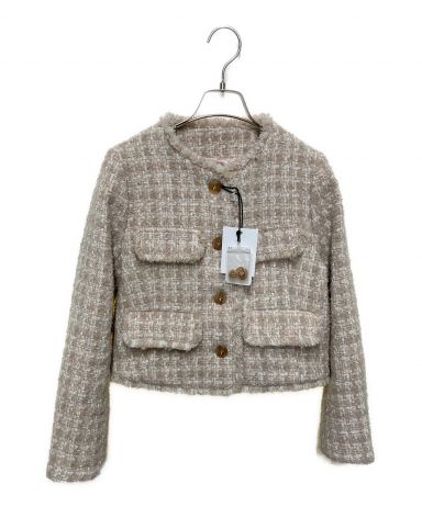 中古・古着通販】HER LIP TO (ハーリップトゥ) Wool-Blend Fancy Tweed