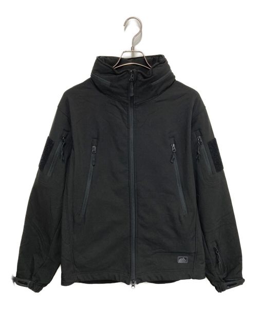 HELICON-TEX（ヘリコンテックス）HELICON-TEX (ヘリコンテックス) shark skin soft shell jacket ブラック サイズ:Mの古着・服飾アイテム