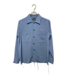 Needles（ニードルズ）の古着「C.O.B. One-Up Shirt - Pe/W D」｜スカイブルー